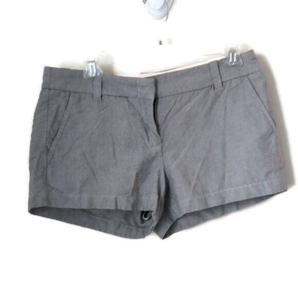 J. Crew Pants - JCrew Women's Size 6 100% Cotton Gray Shorts